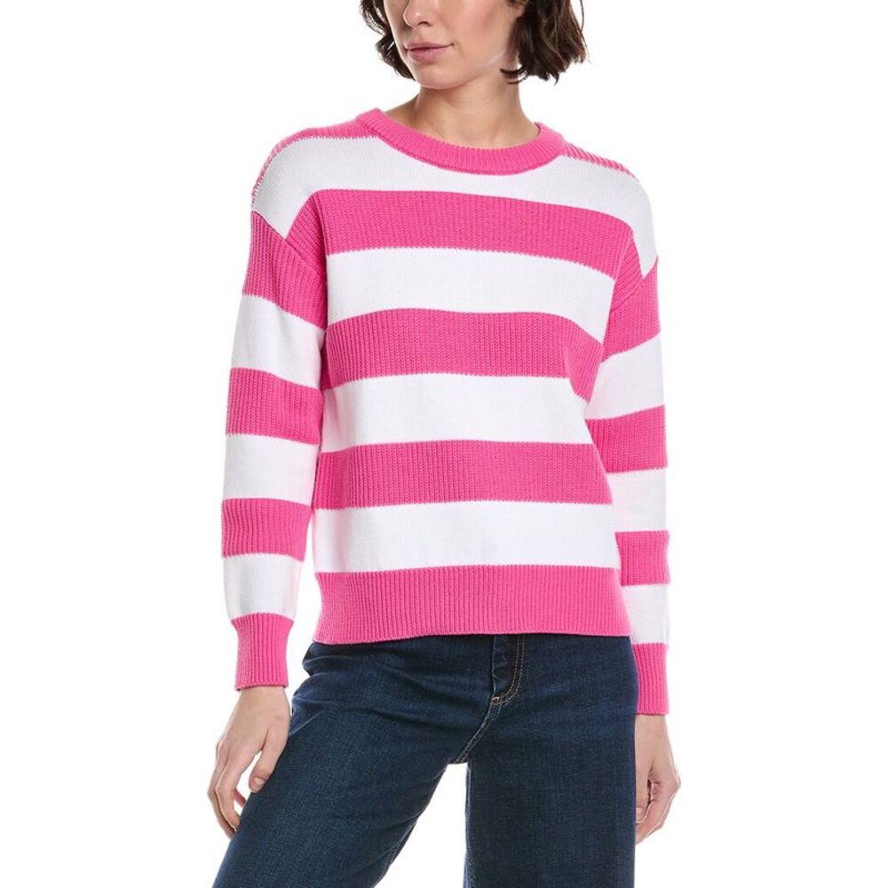 Metric Knits Womens  Pullover, White